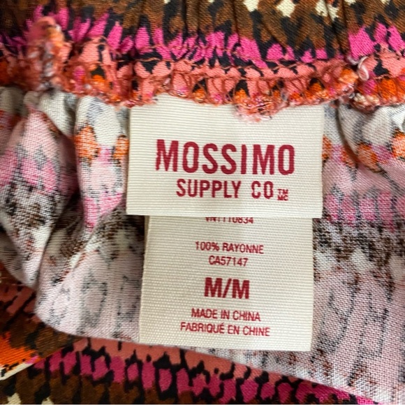 Mossimo Striped Print Elastic Back A-Line Skirt - Picture 4 of 5